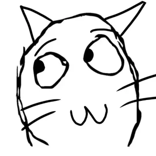 🙂 Derp Cat Meme telegram sticker