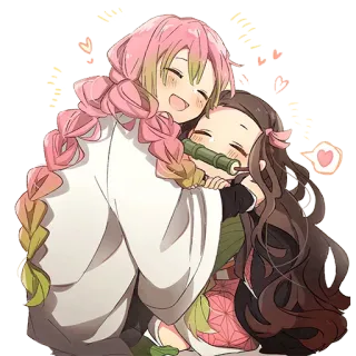 💖 Nezuko Kamado Demon Slayer Anime, Manga, Tình bạn, Dễ thương, Kawaii, Thanh Gươm Diệt Quỷ, Nezuko telegram sticker