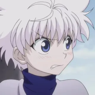 👀 Killua Hunter x Hunter Anime, Killua, Hunter x Hunter, Cartoon, Weiße Haare telegram sticker