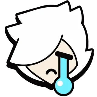 🎭 triste, piangere, faccia, emoji telegram sticker