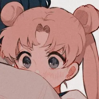 🫂 Sailor Moon Аниме, Мультфильм, Милый, Фанатское творчество, Сейлор Мун telegram sticker