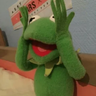 😱 Kermit ARMY. HARS. JUST FOR kermit la grenouille, muppet, marionnette, drôle, mème telegram sticker