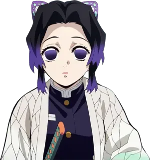 😮 Shinobu Kocho Demon Slayer Anime, Demon Slayer, Shinobu Kocho, Farfalla, Manga, Personaggio telegram sticker