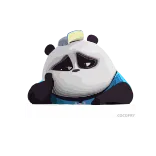 Panda Pange 3D🐼-@MochaStickers whatsapp stickers