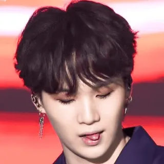😋 Suga suga, bts, kpop, idol, singer, music telegram sticker