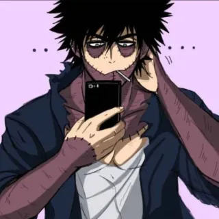 Anime《Cigarette》🚬 @anime_fanss telegram stickers