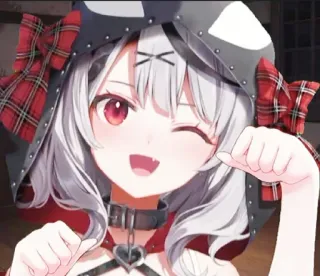 🎣 Chloe Sakamata anime, vtuber, sakamatachloe, hololive, cute, idol telegram sticker