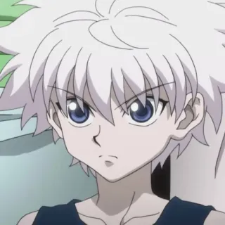⚡️ Killua Zoldyck Hunter x Hunter Аниме, Киллуа Золдик, Hunter x Hunter, Мультфильм telegram sticker