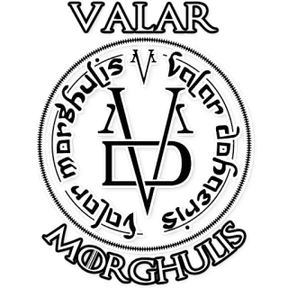 🤞 Game of Thrones Valar Morghulis Valar Dohaeris Game of Thrones, Valar Morghulis, Valar Dohaeris, TV serie, Fantasy whatsapp sticker