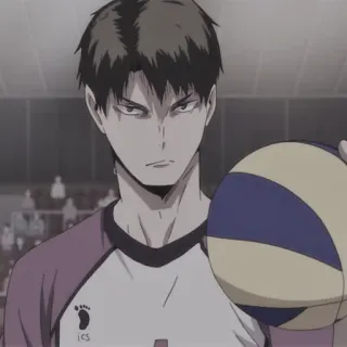 💷 Takanobu Aone Haikyuu!! Anime, Manga, Volley-ball, Personnage, Takanobu Aone, Haikyuu telegram sticker