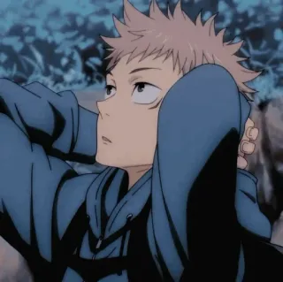 🐉 Yuji Itadori Jujutsu Kaisen Anime, Jujutsu Kaisen, Yuji Itadori, Personagem, Mangá whatsapp sticker