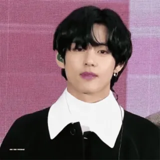 😁 V Kpop, BTS, V, Taehyung, Cantante, Ídolo, Coreano telegram sticker