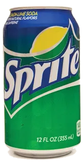 🌵 Sprite Soda, Citroen-limoen, Drank, Dranken, Blikje telegram sticker