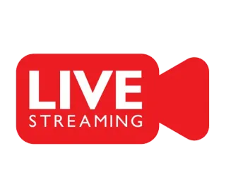 📽 LIVE
STREAMING Diretta, Video, Online, Videocamera, Rosso, Streaming telegram sticker