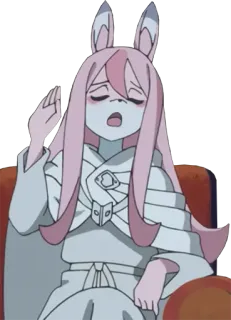 😒 Sucy Manbavaran Little Witch Academia Anime, Strega, Chibi, Carino telegram sticker