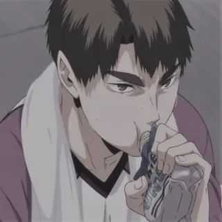 💷 Anime, Homme, Boire, Sport telegram sticker