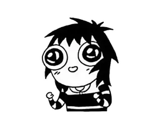 🔮 Anime, Mangá, Desenho animado, Sticker, Garota, Fofo, Personagem telegram sticker