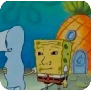 ✍ SpongeBob SquarePants whatsapp sticker