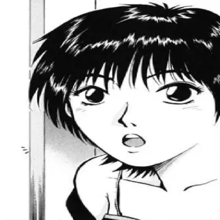 😲 Anime, Manga, Ragazza, Giapponese, Personaggio, Illustrazione telegram sticker