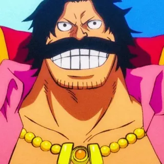 🪐 Gol D. Roger One Piece anime, pirate, one piece, gol d roger, manga, captain, roger telegram sticker