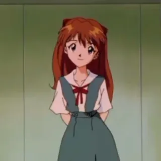 🥺 Asuka Langley Sohryu Neon Genesis Evangelion Anime, Dibujos animados, Chica, Personaje, Asuka, Evangelion telegram sticker