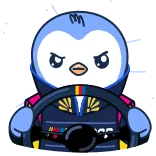 Pengu collection @TgEmodziBot telegram emojis 🏎
