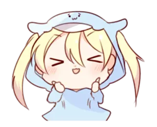 😆 アニメ, ちび, かわいい, 漫画, カワイイ, イラスト telegram sticker