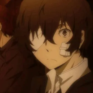 🧱 Dazai Osamu Bungou Stray Dogs Anime, Manga, Dazai, Bungou Stray Dogs, Personaggio, Fiction, Arte, Osamu telegram sticker