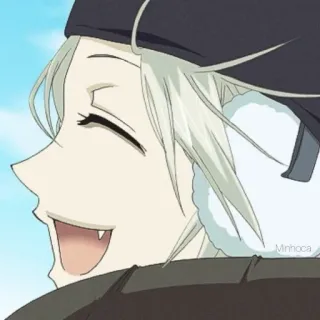 😄 animé, souriant, personnage, joyeux, dessin animé telegram sticker