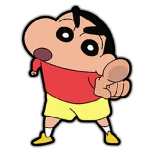 👈 Shinchan Crayon Shin-chan Anime, Desenho animado, Crayon Shin-Chan, Shinchan, Personagem, Engraçado whatsapp sticker