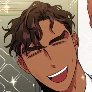 🥀 smile, happy, male, man, cartoon telegram sticker