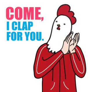 Jinjja Chicken telegram stickers