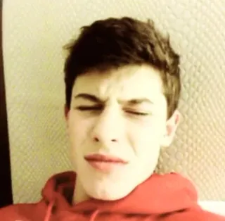 😑 Shawn Mendes shawn mendes, singer, musician, celebrity, pop music telegram sticker