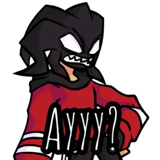 🤨 AYYY? whatsapp sticker