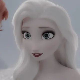 🌨 Elsa Frozen dessin animé, princesse, Elsa, Disney, La Reine des Neiges, animé, personnage telegram sticker