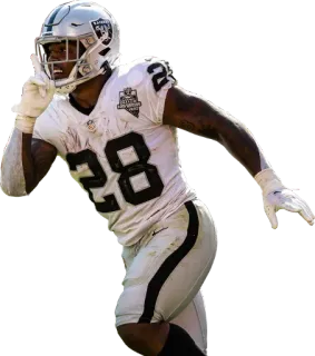 🤫 Football americano, Sport, Atleta, Raiders, NFL, Running back telegram sticker