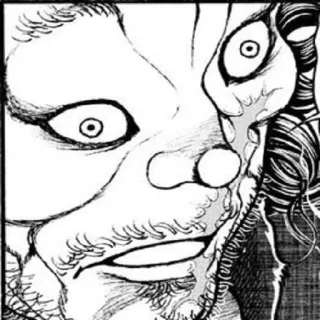 😳 Manga, Gore, Kekerasan, Horor, Manga horor, Manga Jepang telegram sticker