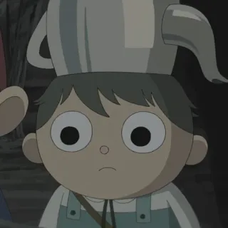 🍫 Wirt Over the Garden Wall 卡通, 动画, 花园墙外, 沃特, 角色, 电视剧 telegram sticker