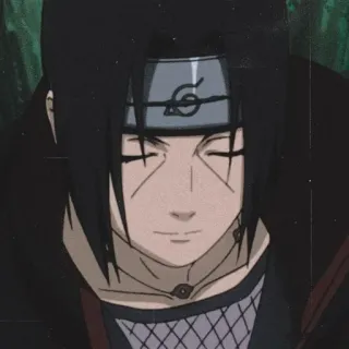 🎼 Itachi Uchiha Naruto Аниме, Учиха, Итачи, Наруто, Ниндзя telegram sticker