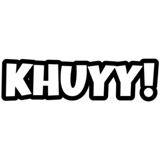 😉 KHUYY! Texte, khuyy telegram sticker