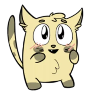 Sami озадаченный кот @StikerDi telegram stickers