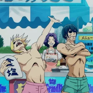 💙 Grand Blue Dreaming Grand Blue Аниме, Манга, Дайвинг, Комедия, Grand Blue Dreaming telegram sticker