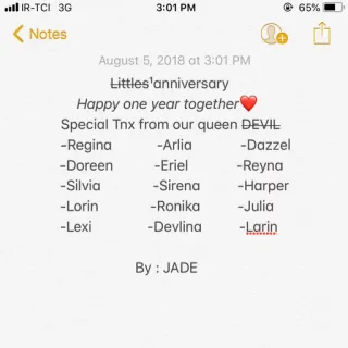 𝐋𝐈𝐓𝐓𝐋𝐄𝐒1anniversary♡ telegram stickers