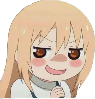 😏 Anime, arrogant, süß, Cartoon, Mädchen telegram sticker