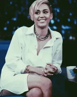 🕸 Miley Cyrus Майли Сайрус, знаменитость, певица, актриса, портрет telegram sticker