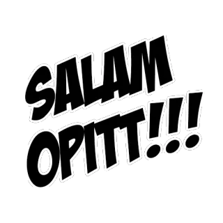 😁 SALAM OPITT!!! telegram sticker