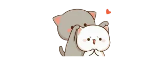 😯 猫, かわいい, 愛, かわいい telegram sticker