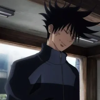 🐺 Megumi Fushiguro Jujutsu Kaisen Anime, Megumi Fushiguro, Jujutsu Kaisen, Manga, Japanische Animation, Shonen whatsapp sticker