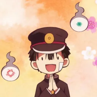 💮 Hanako Toilet-bound Hanako-kun Anime, Personagem, Desenho animado, Hanako-kun, Toilet-Bound Hanako-kun telegram sticker