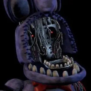 🌟 Bonnie Five Nights at Freddy's Horreur, Animatronique, Effrayant, Robot, Qui fait peur whatsapp sticker